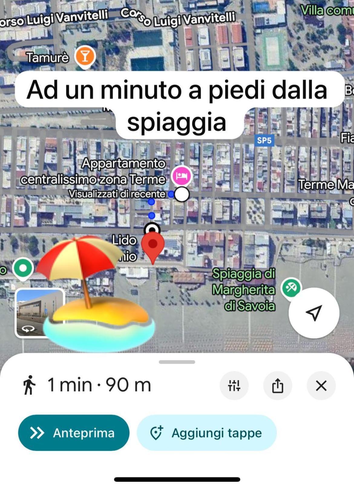 Appartamento Centralissimo Zona Terme Margherita Di Savoia Exteriör bild